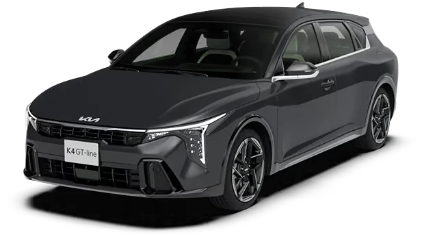 K4 Hatchback en color Interstellar Gray