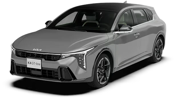 K4 Hatchback en color Steel Gray