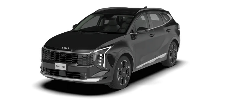 Sportage en color Fusion Black