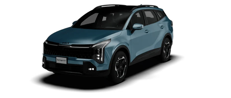 Sportage HEV en color Heritage Blue