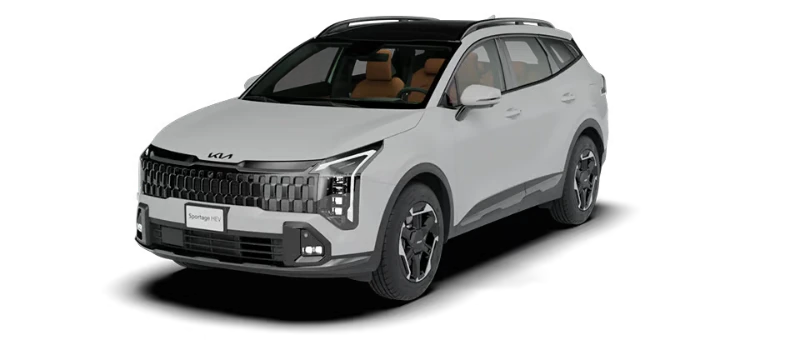 Sportage HEV en color Snow White Pearl